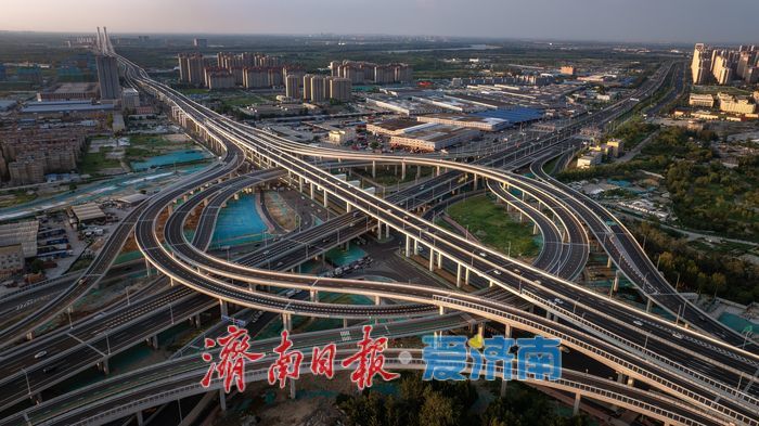 项目强省会｜济南零点立交，铸就城市交通新动脉