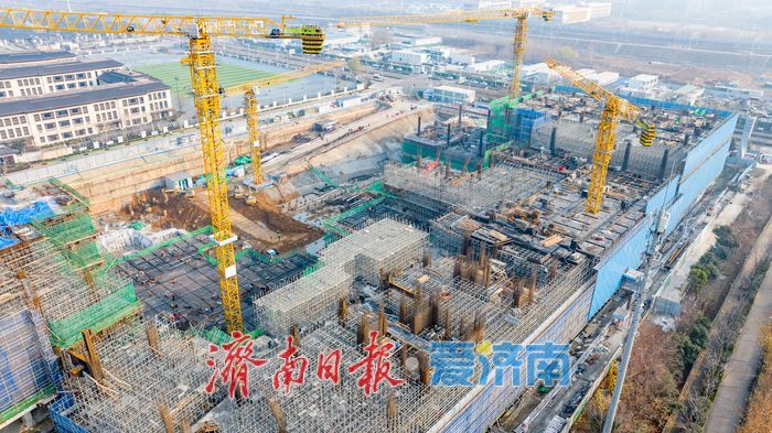 济南西部新地标加速崛起 银泰百货项目建设稳步推进