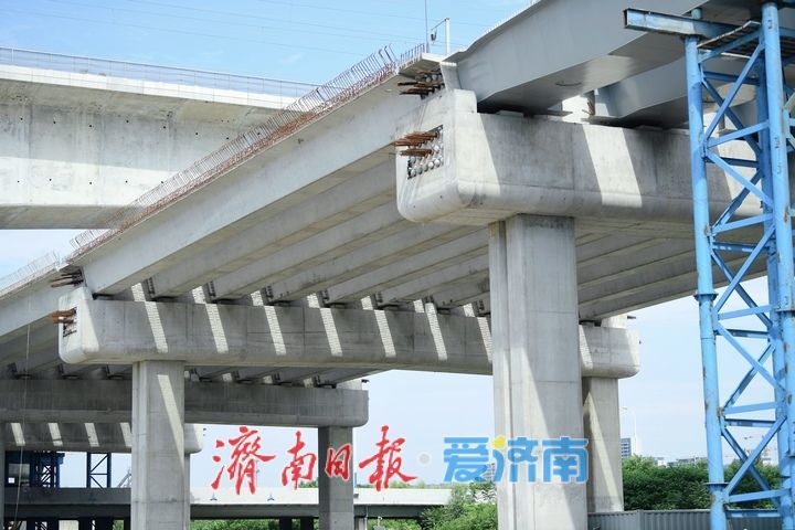 项目强省会｜涉济莱高铁段箱梁架设完成，工业北路快速路东延主体完工超90%