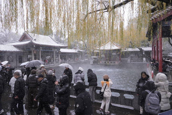 一年四季 泉在济南丨趵突泉“云雾润蒸”引客来