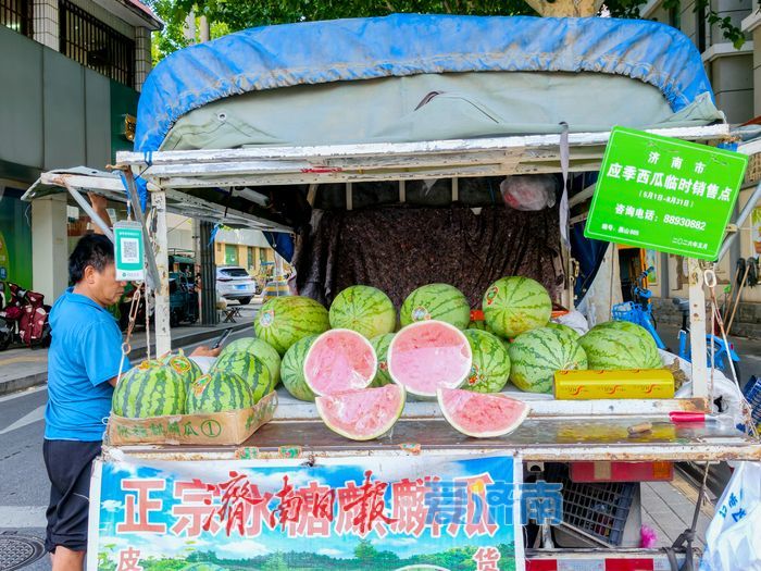 热浪里的济南夏日清甜，来自一张连续17年的“西瓜地图”