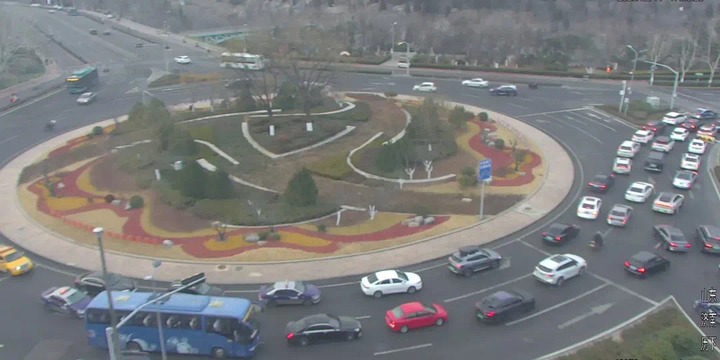 出行注意！济南旅游路历阳大街环岛通行有变