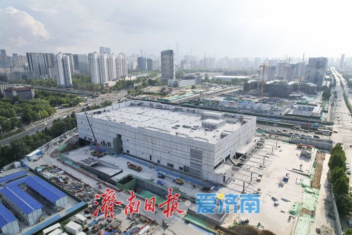 项目强省会｜济南山姆会员商店项目主体轮廓成型