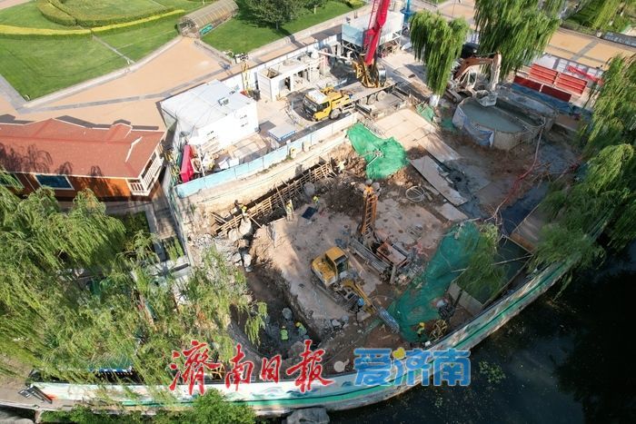 济南这里加紧施工，未来将实现泉城广场至趵突泉公园“无缝对接”