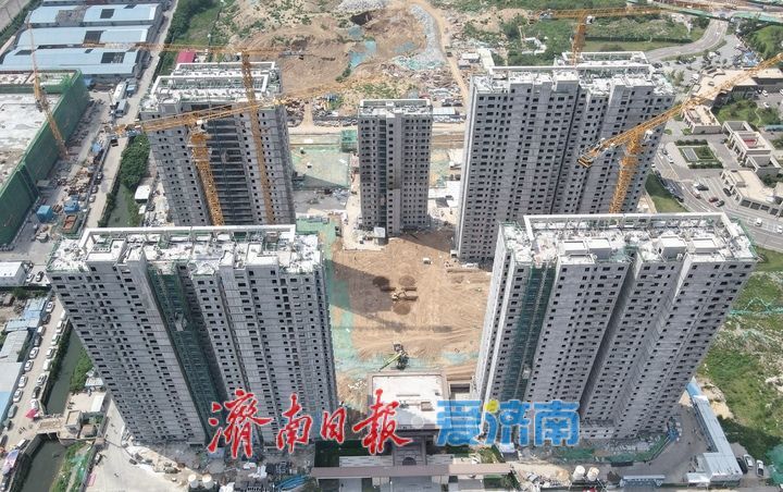 项目强省会｜计划今年底竣工交付，济南这一项目完成主体结构验收