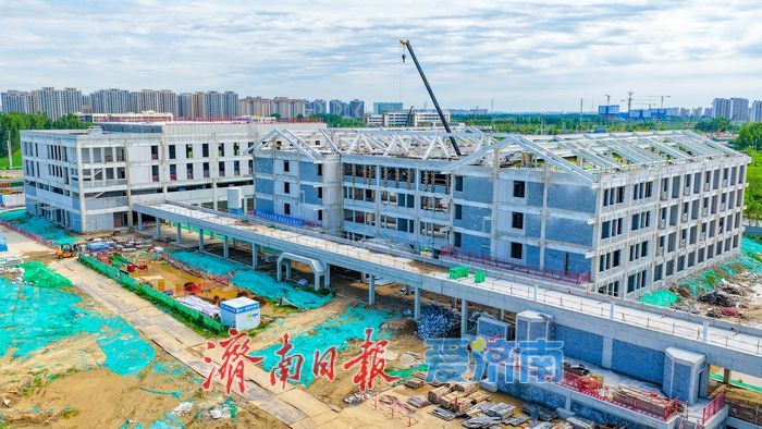 济南黄河北优质教育项目提速 省实验中学鹊华校区小学部雏形初现