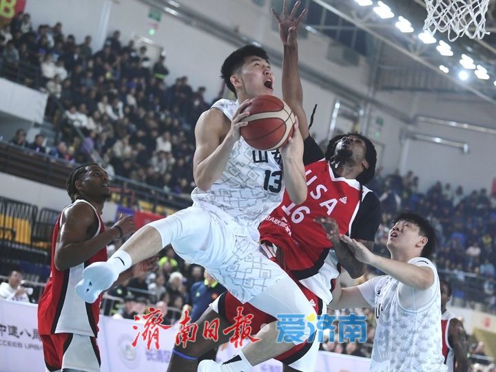 巩晓彬“重出江湖”，率山东U22全运男篮热身大胜芝加哥怒火队