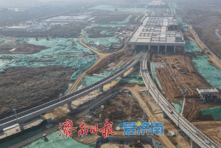 济南轨交8号线绣源河车辆段建设冲刺