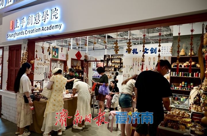 一年四季 泉在济南｜泉畔手造市集：品济南千年烟火气