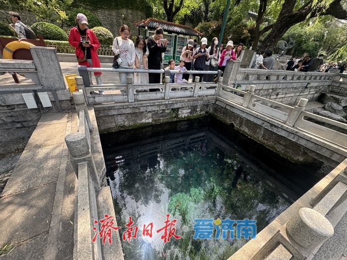 春日泉韵浓 玛瑙泉景致怡人