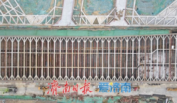 黄河大道二期地下快速路主体建设加速推进