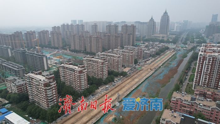 打通断头路！腊山河西路南延“新动脉”雏形初现