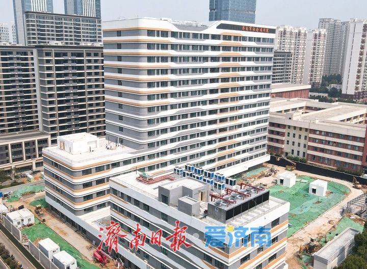 院名亮相，济南市社会福利院迁建项目展现新貌