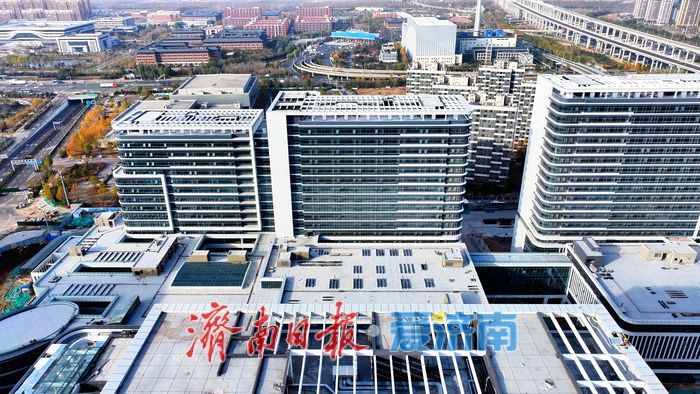 济南国际医学中心妇产医院项目建设进入收官阶段