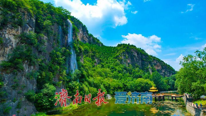柳埠玉水画廊铺展南山夏日清凉长卷
