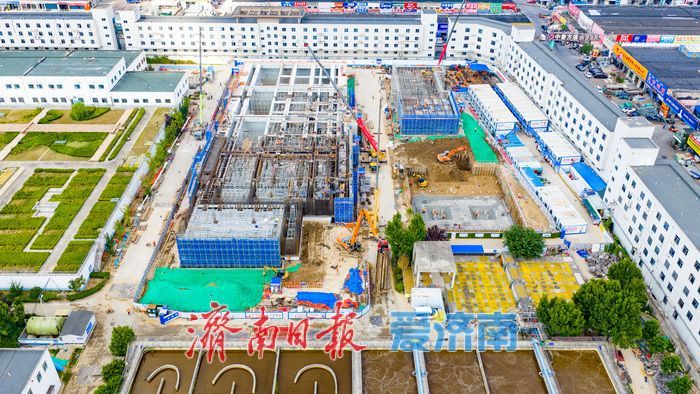 济南市水质净化一厂设备更新改造项目稳步推进