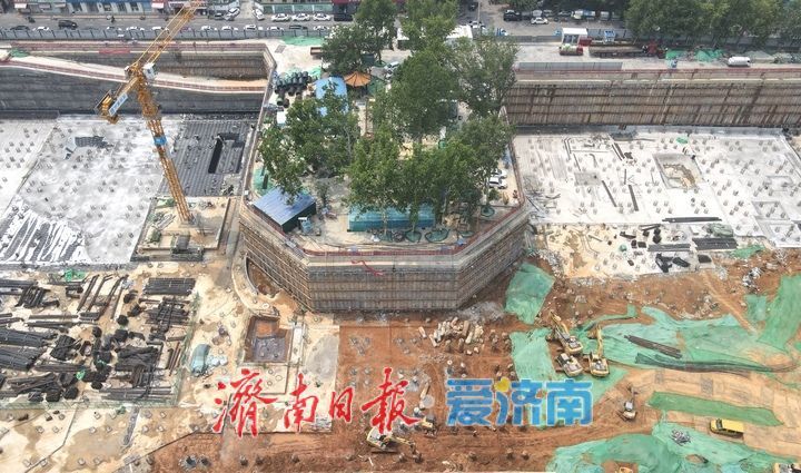 槐苑文化体育公园项目进入地下空间施工阶段