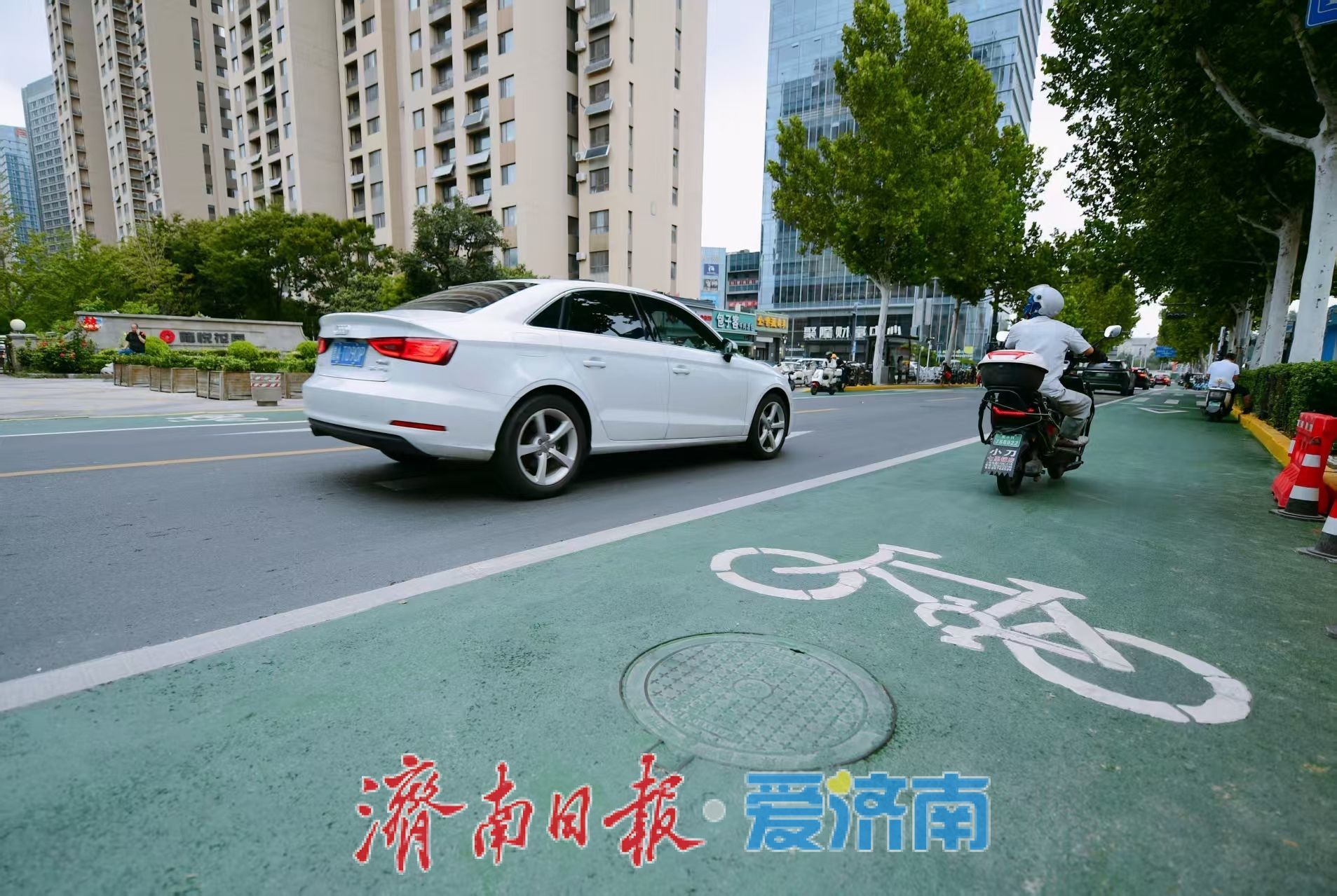 洪家楼南路道路提升工程顺利完工，便民焕新获市民点赞