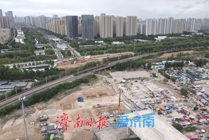 腊山河西路北延工程全面进入建设阶段