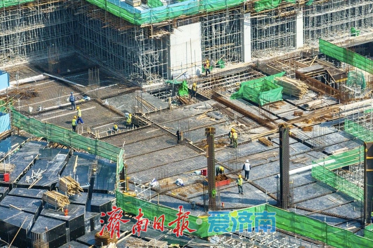 项目强省会｜实拍！济南首个地下TOD综合体雏形初现