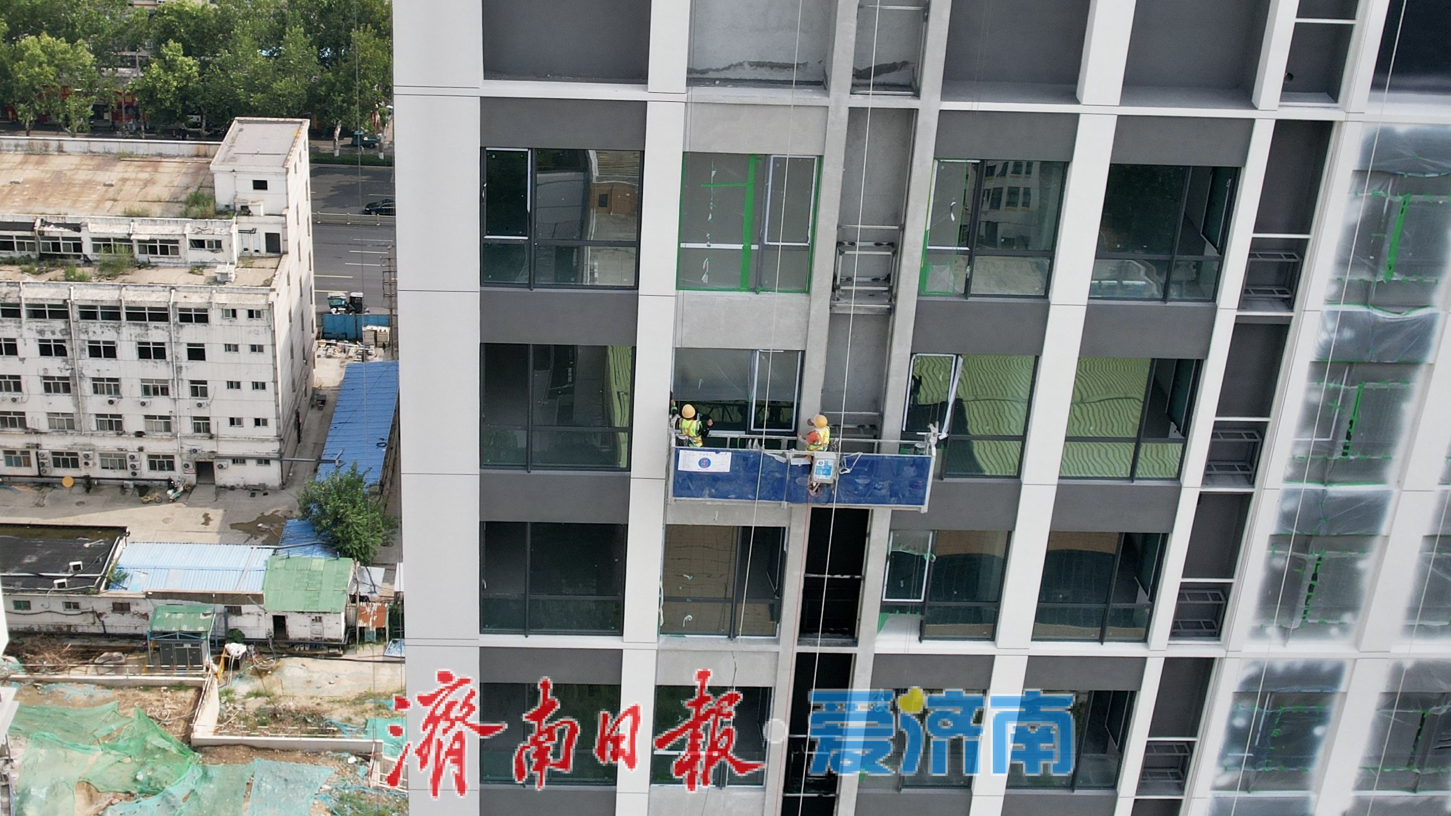 补齐实训硬件短板 济南铁道职业技术学院二期改造项目C-1地块现场建设有序推进