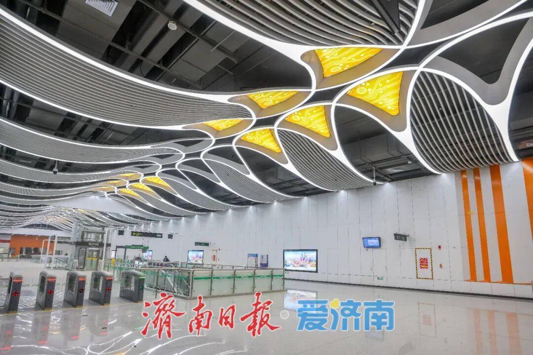 济南轨道交通4、8号线和6号线东段车站实景“上新”