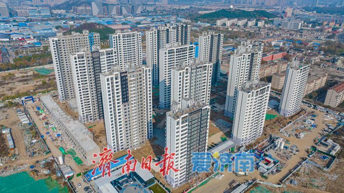 项目强省会｜济南天桥区王炉北辛安置房项目进入收尾阶段，现代简约风貌初现