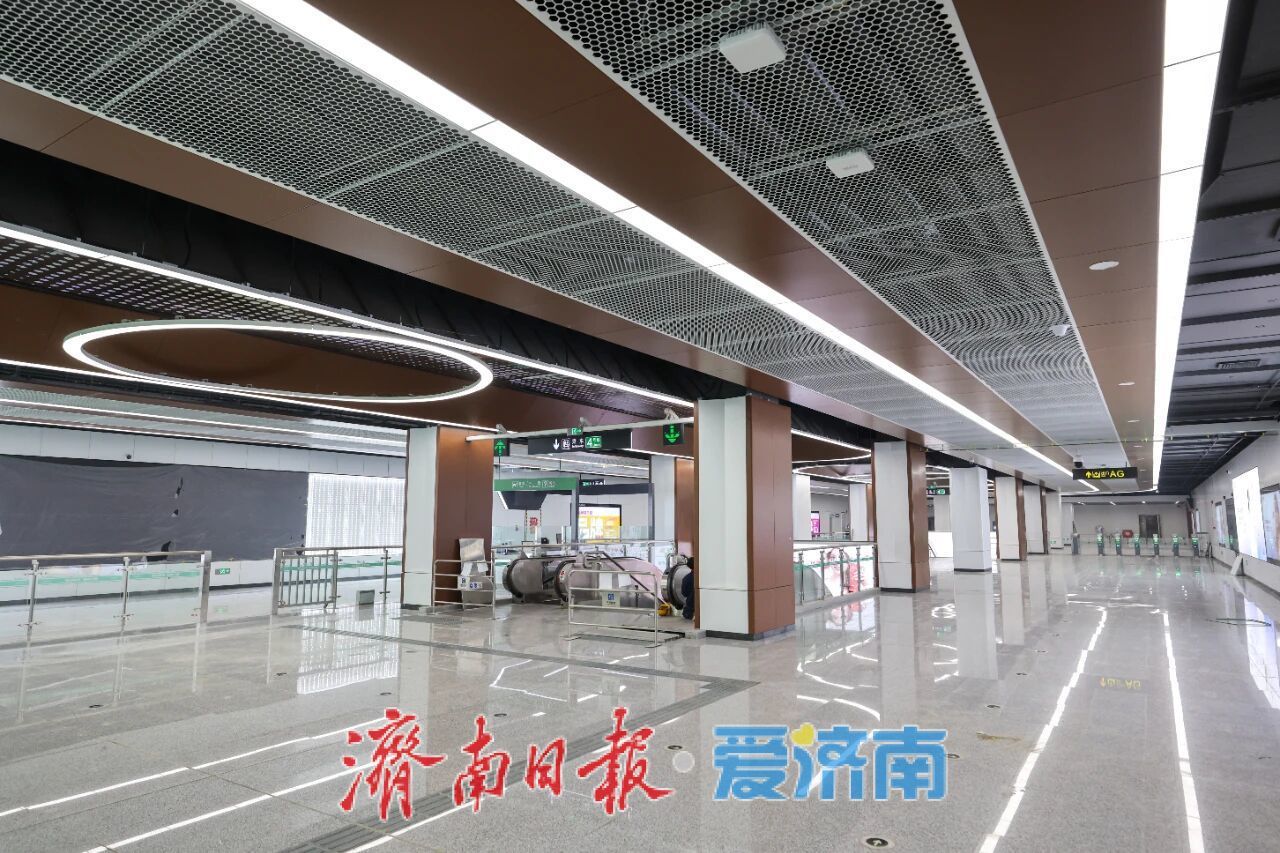 济南轨道交通4、8号线和6号线东段车站实景“上新”