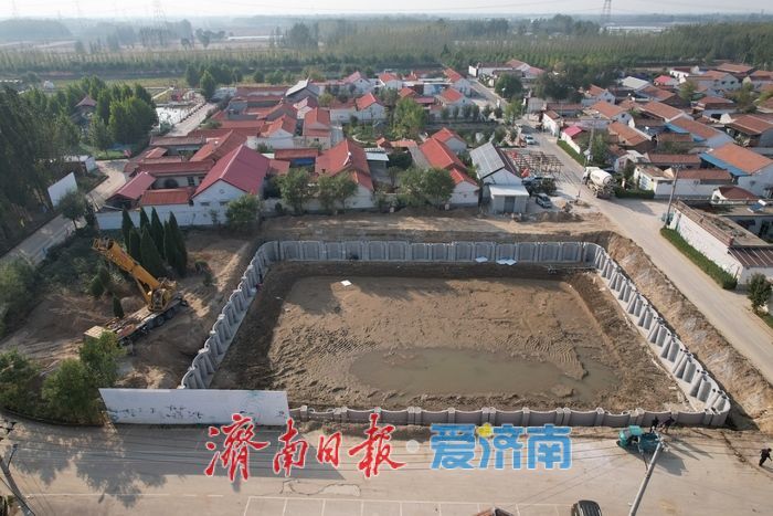 济南这个网红小村开建国内前沿“3D打印”生态鱼池