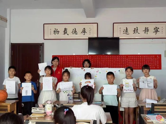 欢乐暑期，多彩启程！章丘区普集街道瑞祥社区“希望学堂”托管班又开课啦！