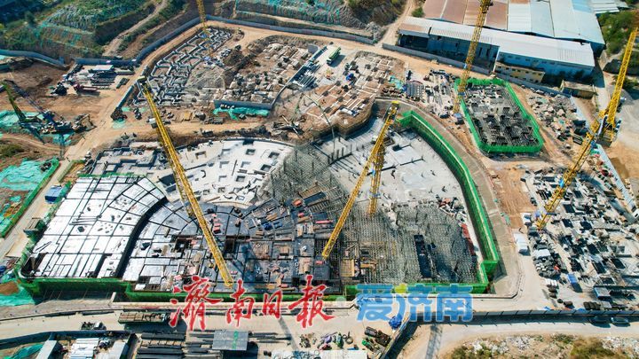 济南励新实验中学项目建设加速推进 将新增1800个高中学位
