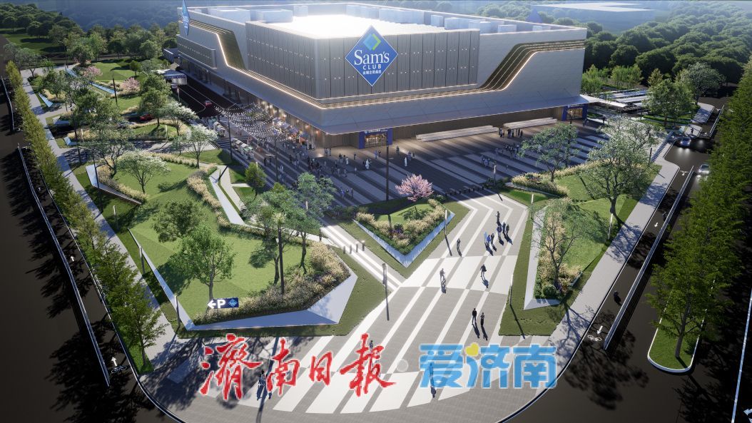 济南山姆会员商店项目工程建设进度完成超七成