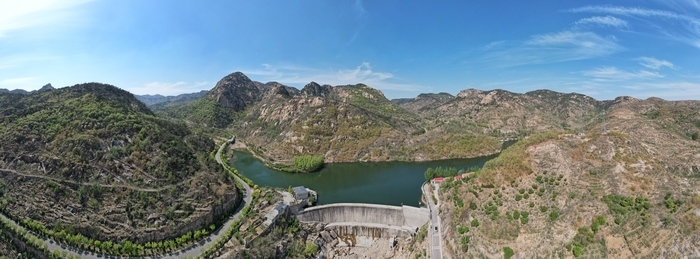 春日香山生态美 山水诗意醉游人