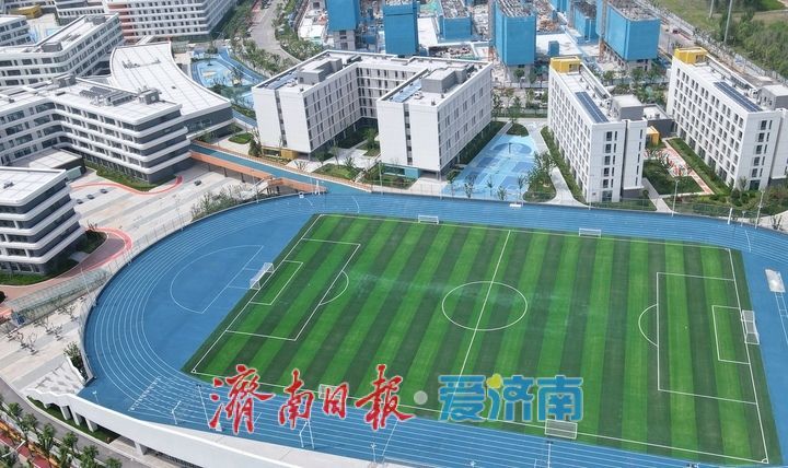 增强起步区优质教育配套，济南都市阳台东组团国际学校加速“冲刺”