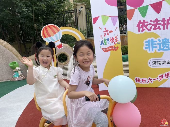 法治非遗共绘童真画卷！济南高新区中垠雅苑幼儿园别样庆“六一”