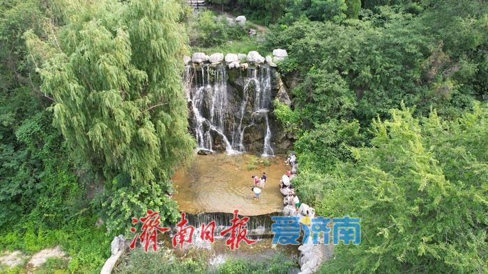 一年四季 泉在济南丨“苍峡雷鸣” 胜景引游人