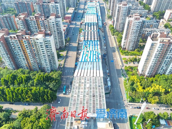 项目强省会丨雏形初现！济南凤凰路高架首条匝道即将完工