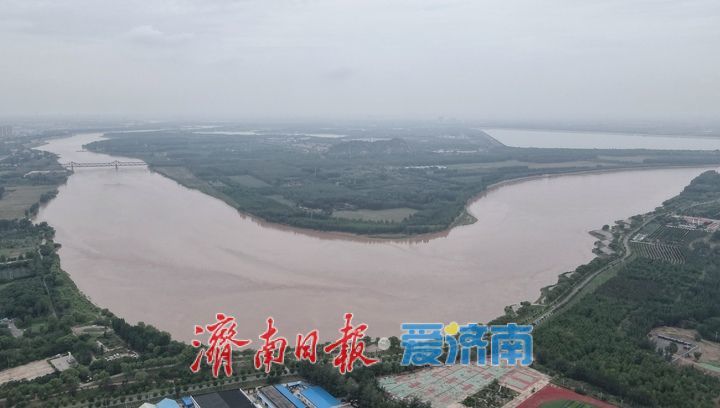 黄河济南段即将迎来最大流量