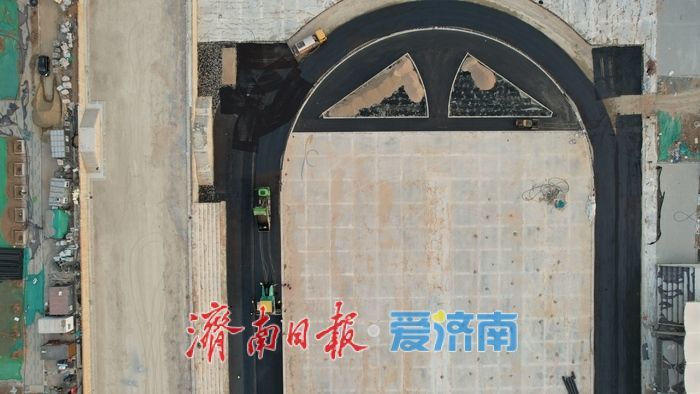 山东商业职业技术学院莱芜校区建设展现新貌