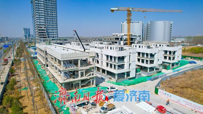 项目强省会｜济南西再添新地标！数据科创中心工程进入收尾阶段