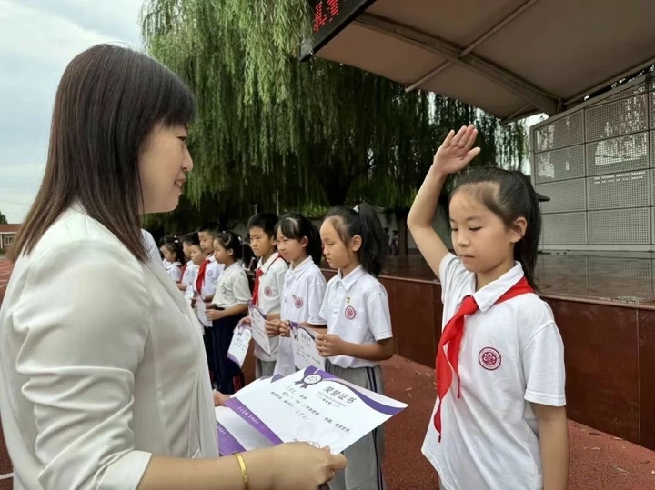 开学第一课，济南市天桥区桑梓小学这样上