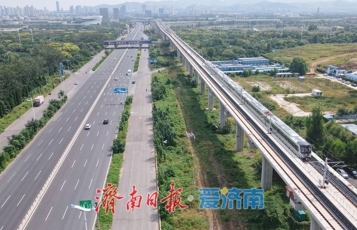 项目强省会｜济南轨交8号线全线高架段车站人行天桥主体结构施工基本结束