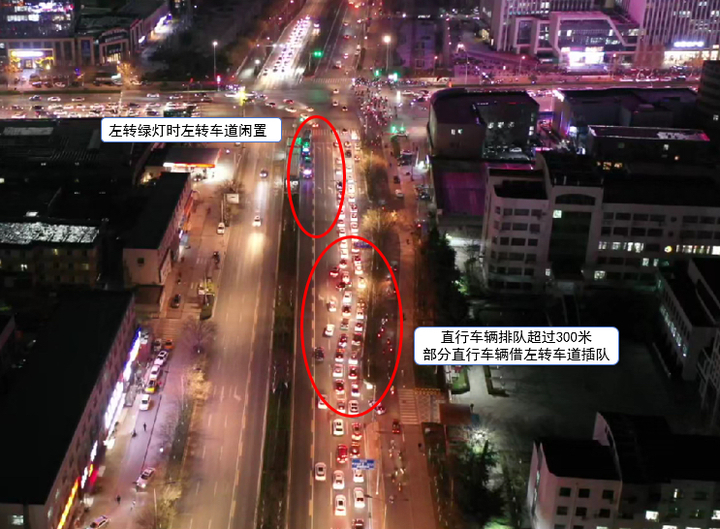 济南奥体中路可变车道上岗，晚高峰直行效率提升超两成