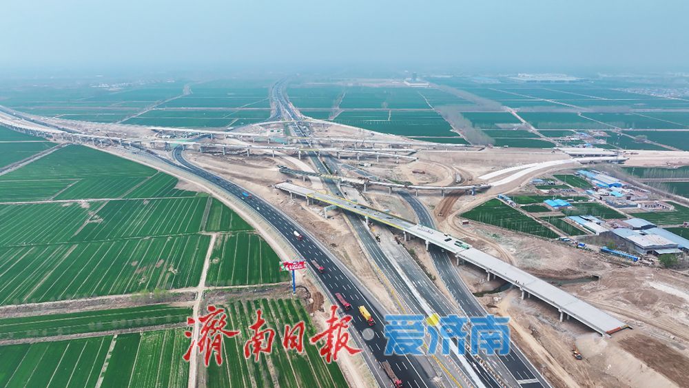 济南至宁津高速又一关键工序完成
