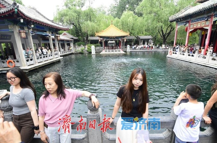 29.15米！水位连涨，“趵突腾空”活力十足