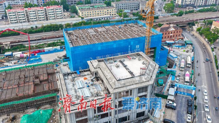 角楼庄A地块建设工程稳步推进 老城更新再提速