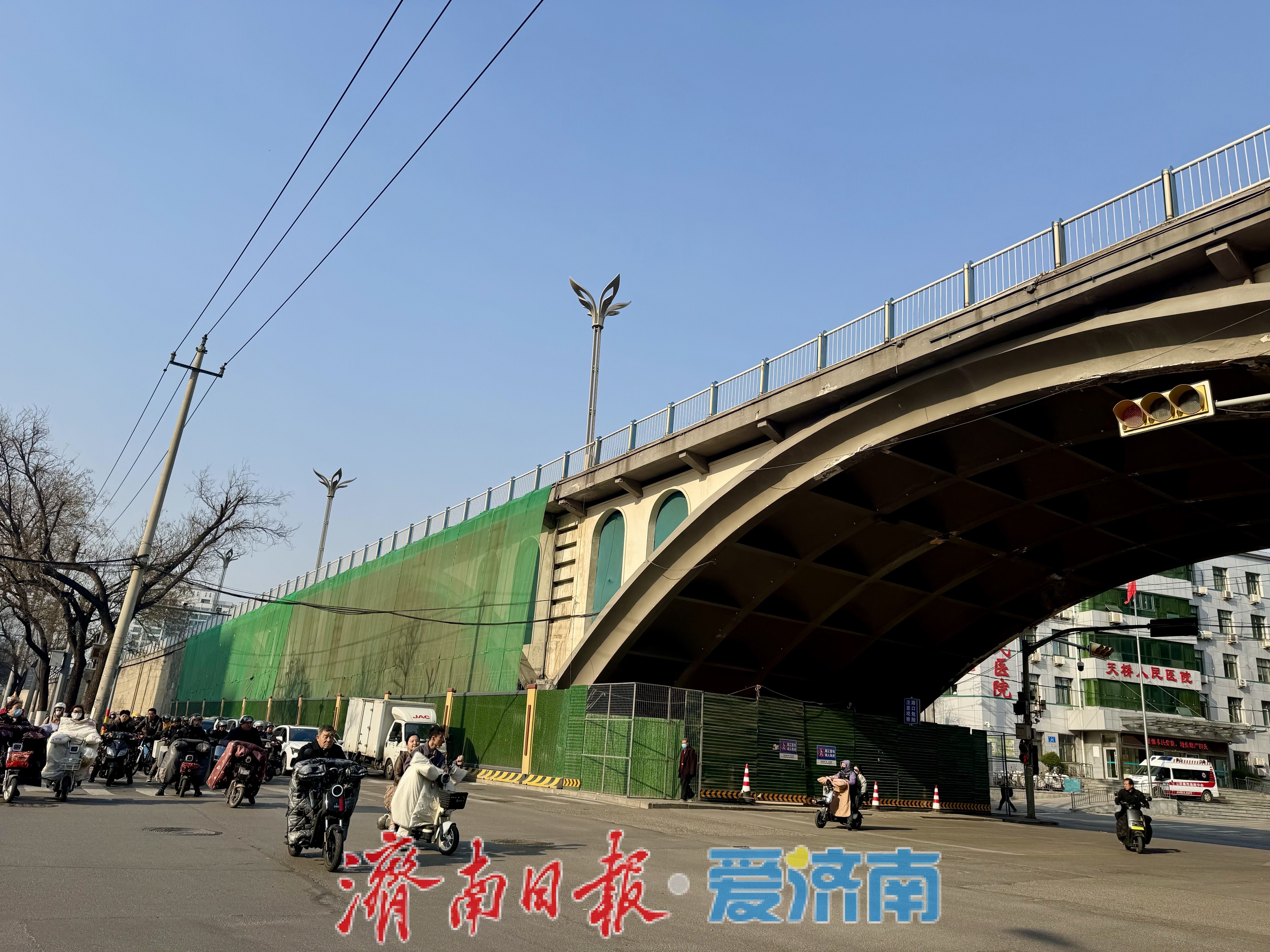 百年天桥改造持续推进，打造品质工程与城市新景