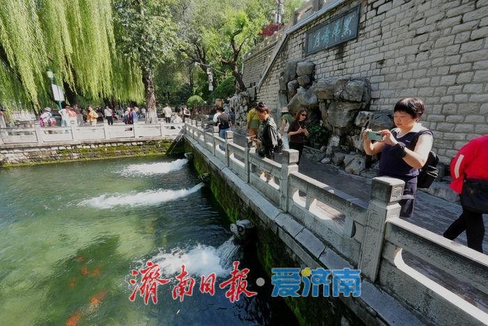 黑虎泉水位实现“九连涨”，创年内新高