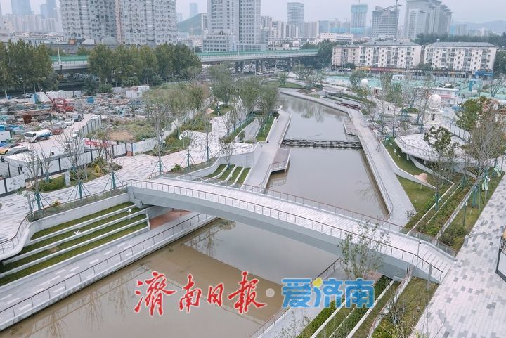 亲水、观景一体，全福河550米河道“蝶变”滨水公园