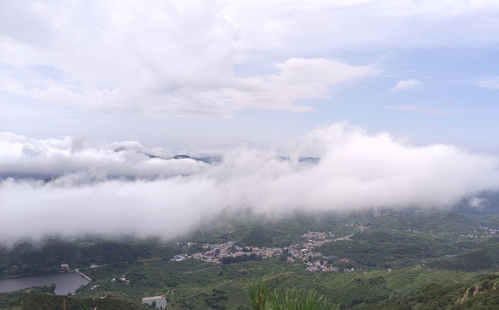 雨后跑马岭再现云海奇观